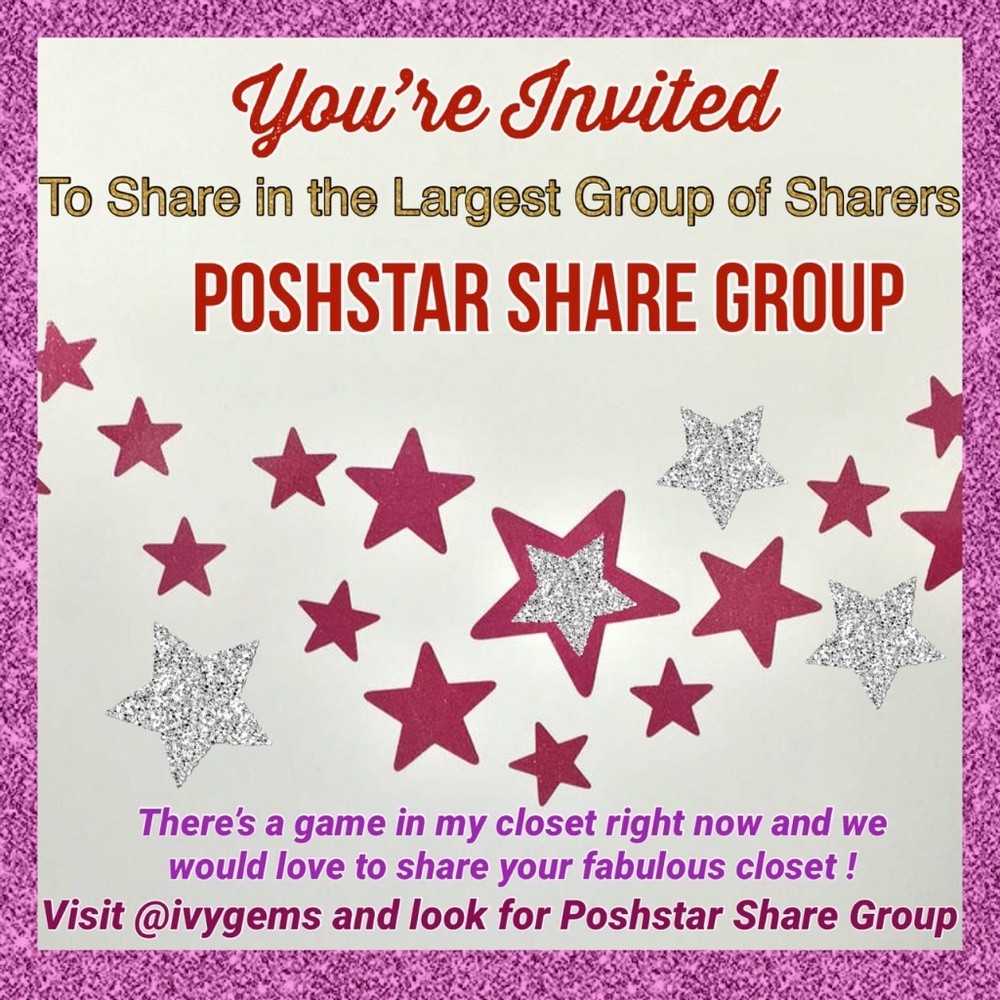 Join Poshstars Share Group!